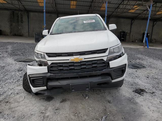 1GCHTBEN9M1192870 - 2021 CHEVROLET COLORADO WHITE photo 5