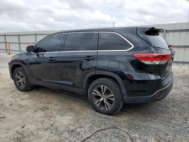 5TDZARFH0KS044912 - 2019 TOYOTA HIGHLANDER LE BLACK photo 2