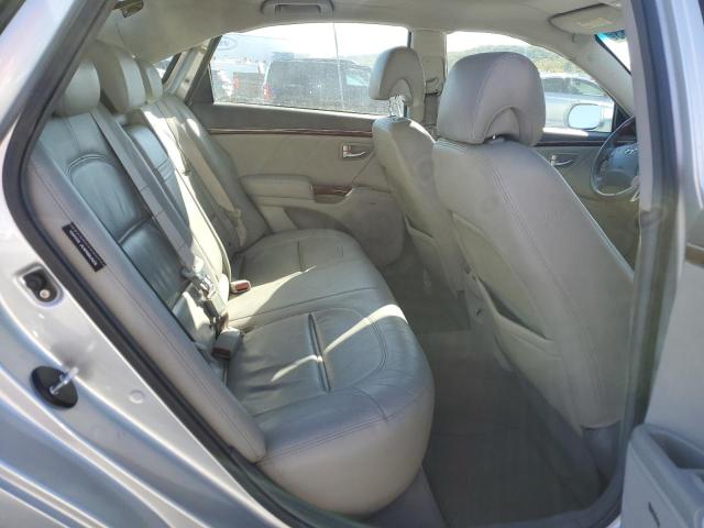 KMHFC46F38A319320 - 2008 HYUNDAI AZERA SE SILVER photo 10