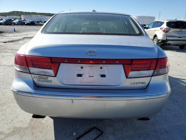 KMHFC46F38A319320 - 2008 HYUNDAI AZERA SE SILVER photo 6