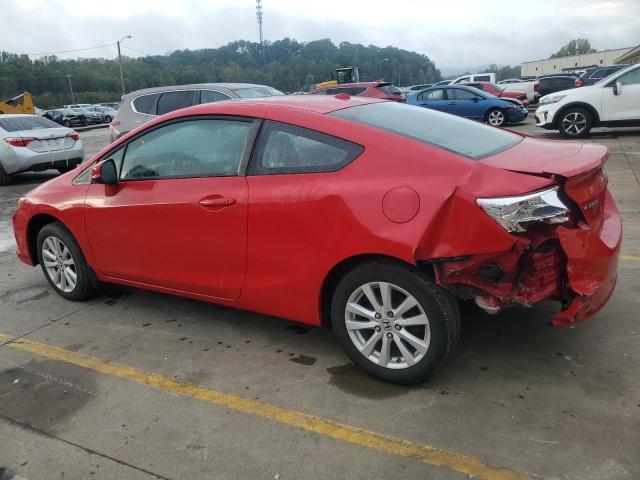 2HGFG3B11CH533148 - 2012 HONDA CIVIC EXL წითელი ფოტო 2