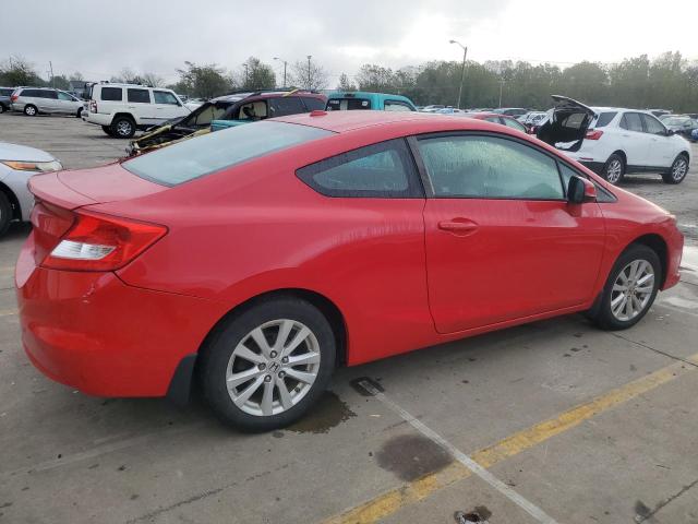 2HGFG3B11CH533148 - 2012 HONDA CIVIC EXL წითელი ფოტო 3