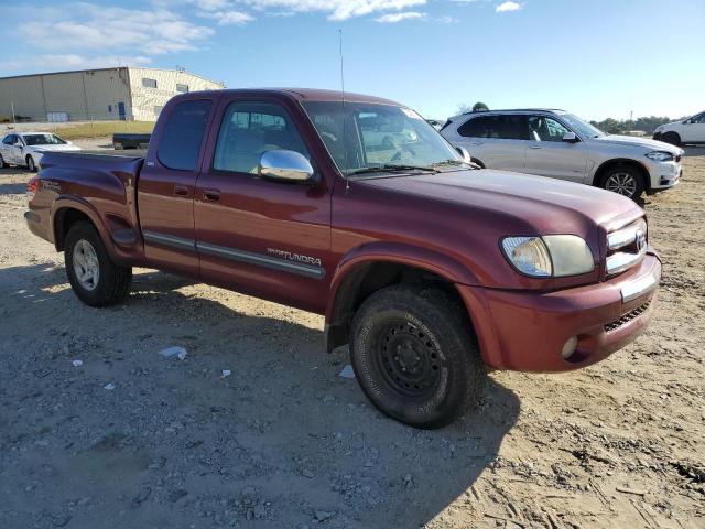 5TBBT44173S394830 - 2003 TOYOTA TUNDRA ACCESS CAB SR5 BURGUNDY photo 4