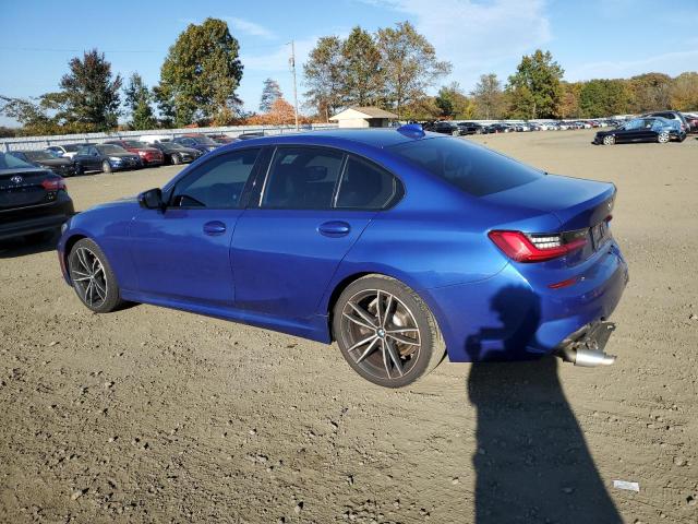 WBA5R7C57KAJ80731 - 2019 BMW 330XI BLUE photo 2