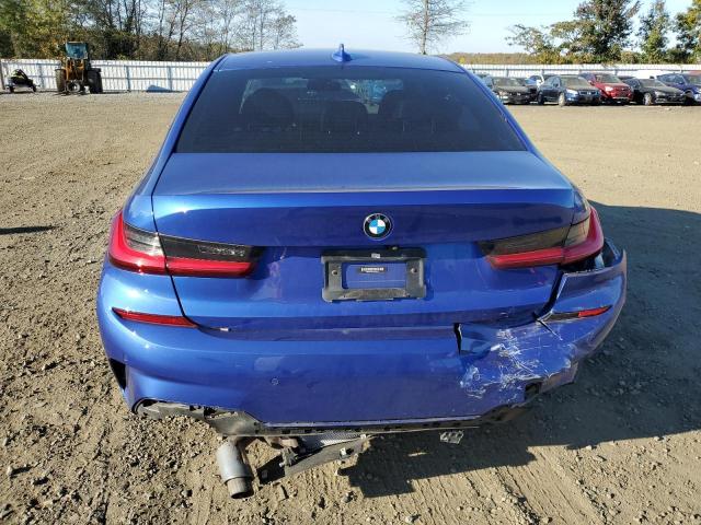 WBA5R7C57KAJ80731 - 2019 BMW 330XI BLUE photo 6