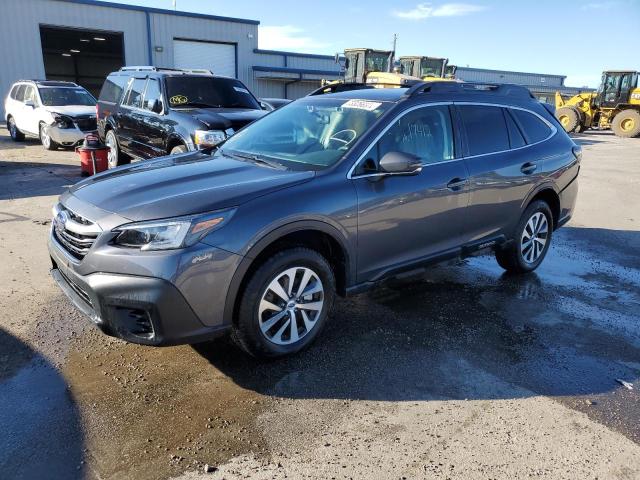 4S4BTACCXN3163820 - 2022 SUBARU OUTBACK PREMIUM GRAY photo 1