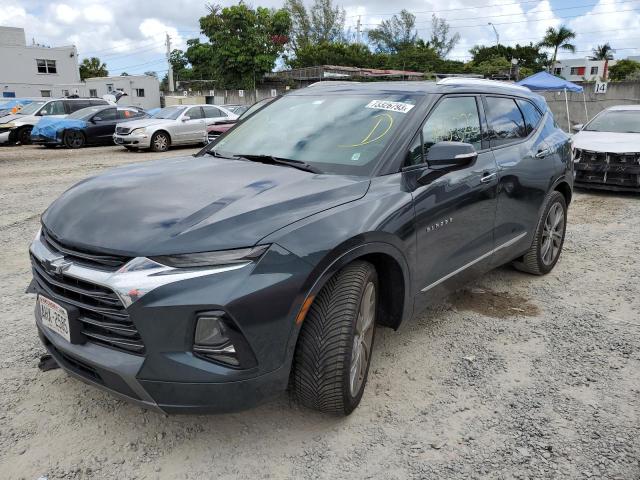 3GNKBKRS2KS660806 - 2019 CHEVROLET BLAZER PREMIER GRAY photo 1