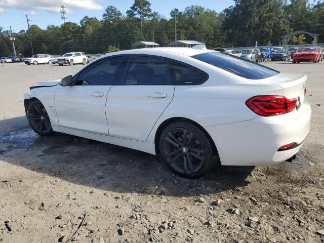 WBA4J1C58JBG79386 - 2018 BMW 430I GRAN COUPE WHITE photo 2