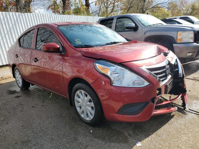 3N1CN7AP3HL884097 - 2017 NISSAN VERSA S MAROON photo 4