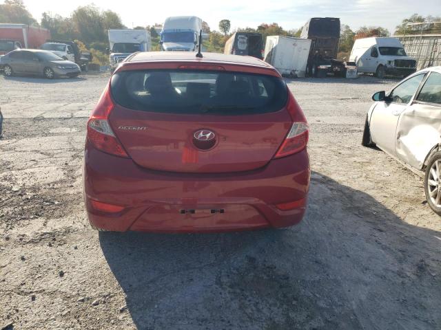 KMHCT5AE5GU253079 - 2016 HYUNDAI ACCENT SE RED photo 6