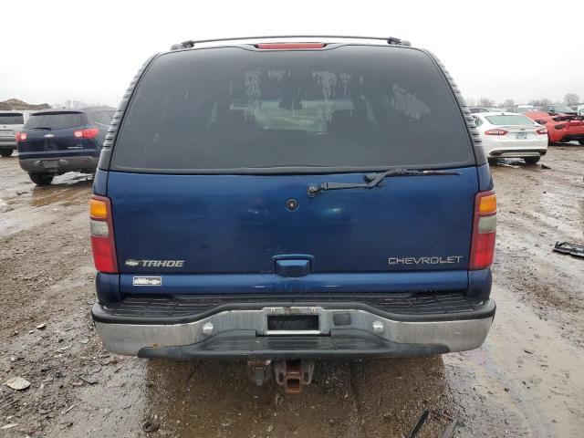 1GNEK13T61J169583 - 2001 CHEVROLET K1500 K1500 BLUE photo 6