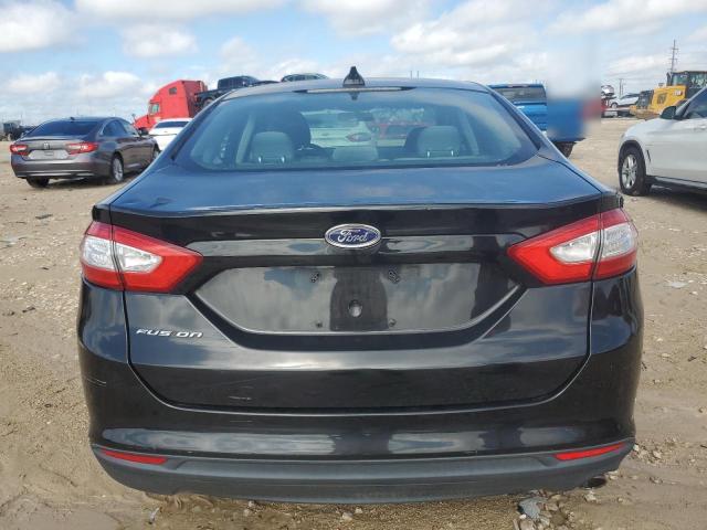 3FA6P0G70DR328913 - 2013 FORD FUSION S BLACK photo 6