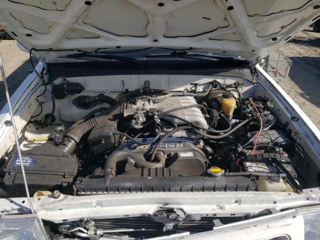 5TESN92N4YZ704110 - 2000 TOYOTA TACOMA XTRACAB PRERUNNER თეთრი ფოტო 11