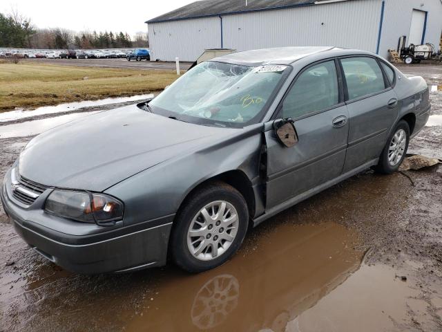 2G1WF52E259298622 - 2005 CHEVROLET IMPALA GRAY photo 1