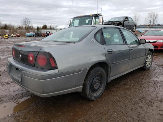 2G1WF52E259298622 - 2005 CHEVROLET IMPALA GRAY photo 3