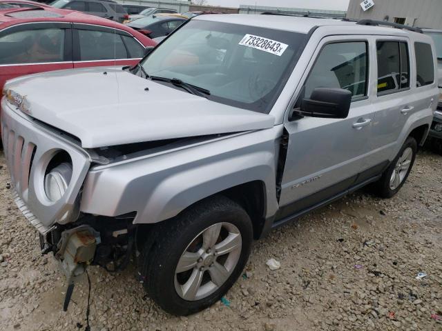 1C4NJRFB8ED551650 - 2014 JEEP PATRIOT LATITUDE SILVER photo 1