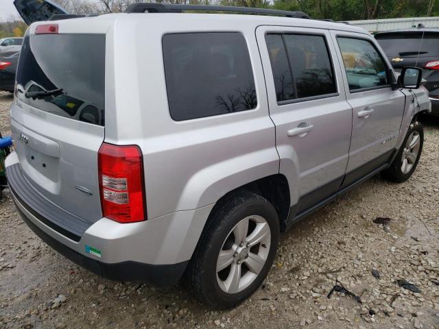 1C4NJRFB8ED551650 - 2014 JEEP PATRIOT LATITUDE SILVER photo 3