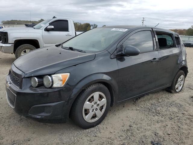 1G1JA6SH3F4136883 - 2015 CHEVROLET SONIC LS BLACK photo 1