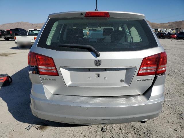 3D4GG47B19T517741 - 2009 DODGE JOURNEY SE SILVER photo 6