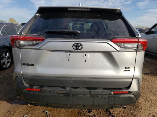 2T3F1RFV5NW305446 - 2022 TOYOTA RAV4 LE SILVER photo 6