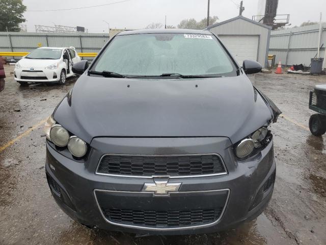 1G1JC5SHXD4117457 - 2013 CHEVROLET SONIC LT GRAY photo 5