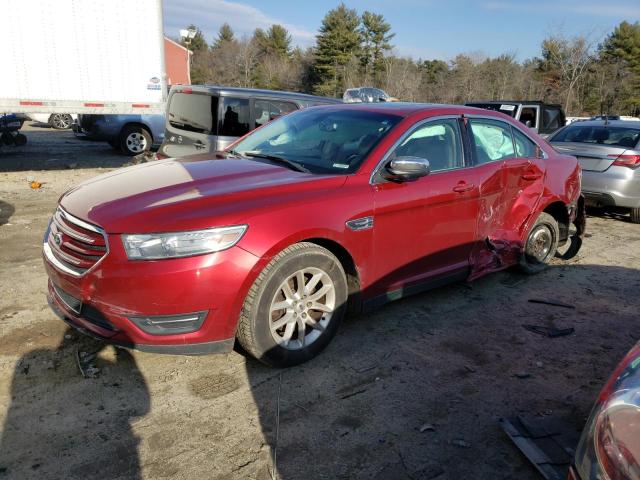 1FAHP2F85DG131273 - 2013 FORD TAURUS LIMITED RED photo 1