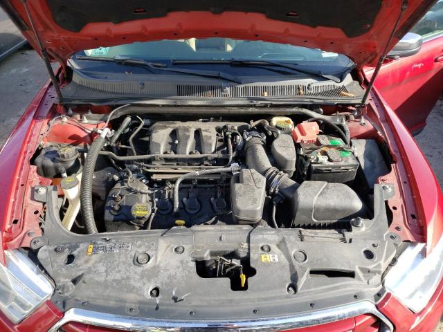 1FAHP2F85DG131273 - 2013 FORD TAURUS LIMITED RED photo 11