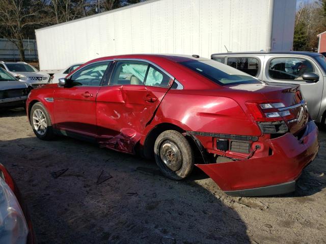 1FAHP2F85DG131273 - 2013 FORD TAURUS LIMITED RED photo 2