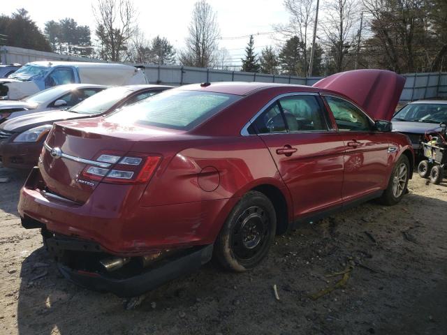 1FAHP2F85DG131273 - 2013 FORD TAURUS LIMITED RED photo 3