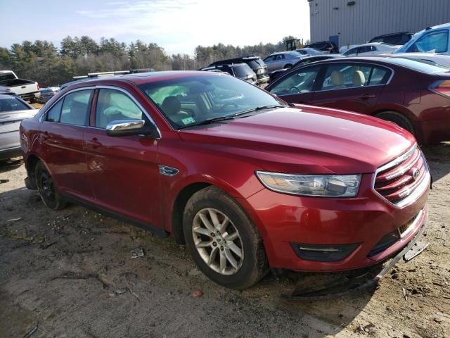 1FAHP2F85DG131273 - 2013 FORD TAURUS LIMITED RED photo 4