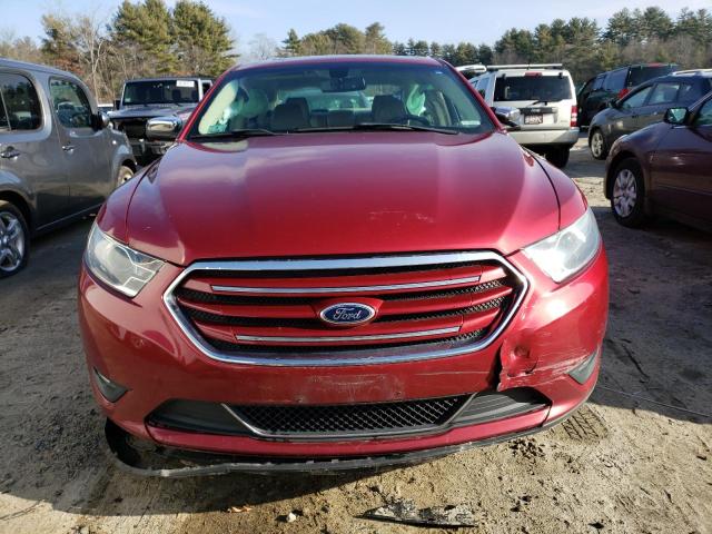 1FAHP2F85DG131273 - 2013 FORD TAURUS LIMITED RED photo 5