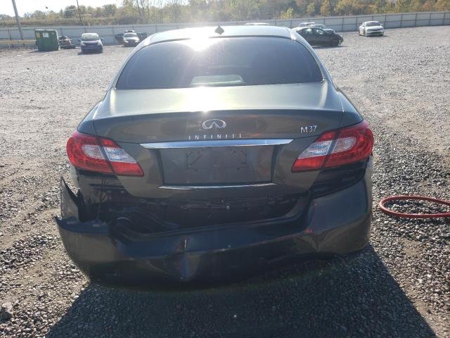 JN1BY1AP9BM322167 - 2011 INFINITI M37 GREEN photo 6