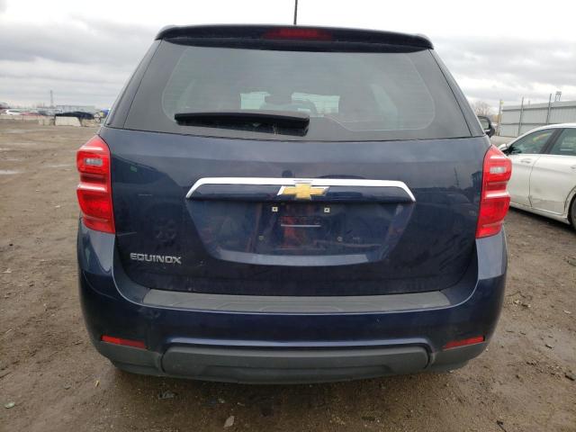 2GNALBEK2H1515655 - 2017 CHEVROLET EQUINOX LS BLUE photo 6