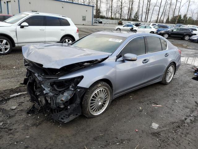 JH4KC1F94EC005069 - 2014 ACURA RLX ADVANCE GRAY photo 1