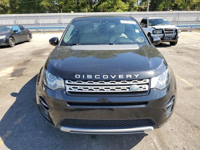 SALCR2BG4GH550511 - 2016 LAND ROVER DISCOVERY HSE BLACK photo 5