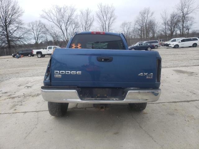 1D7HU18D34S785960 - 2004 DODGE RAM 1500 ST BLUE photo 6