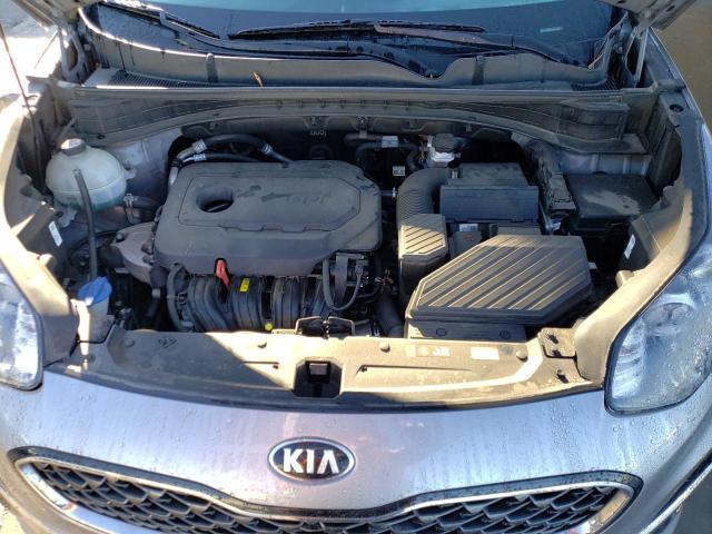 KNDPN3ACXL7704065 - 2020 KIA SPORTAGE EX SILVER photo 11