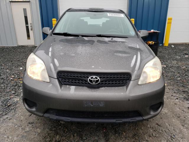 2T1KR32E15C902419 - 2005 TOYOTA COROLLA MA XR GRAY photo 5