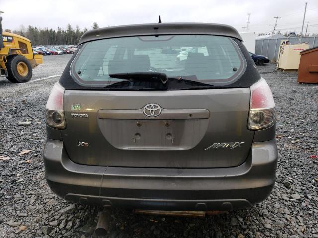 2T1KR32E15C902419 - 2005 TOYOTA COROLLA MA XR GRAY photo 6