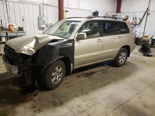 2002 TOYOTA HIGHLANDER LIMITED, 