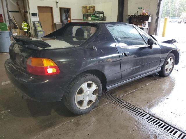 JHMEH6260PS008177 - 1993 HONDA CIVIC DEL SOL SI BLACK photo 3