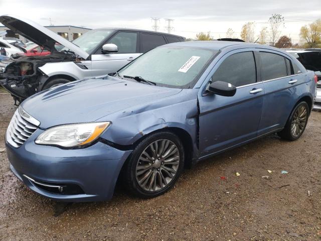 1C3BC2FG0BN611009 - 2011 CHRYSLER 200 LIMITED BLUE photo 1