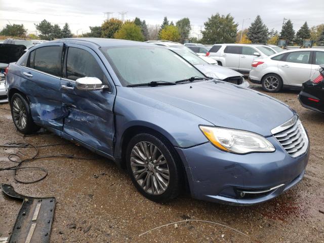 1C3BC2FG0BN611009 - 2011 CHRYSLER 200 LIMITED BLUE photo 4