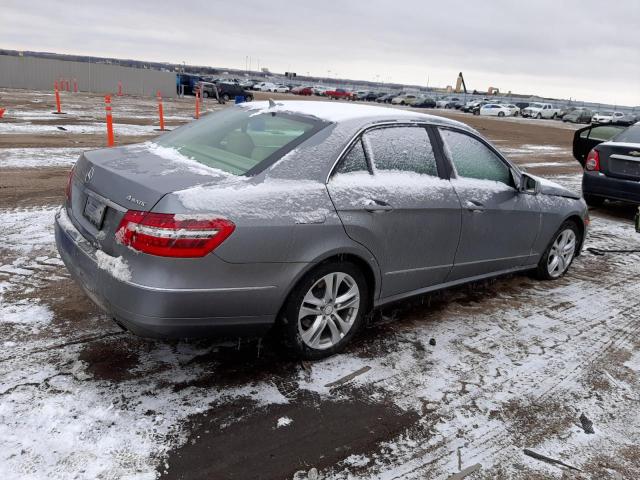 WDDHF8HBXAA093987 - 2010 MERCEDES-BENZ E 350 4MATIC GRAY photo 3