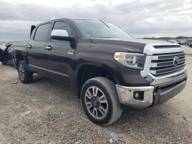 5TFAY5F11MX971368 - 2021 TOYOTA TUNDRA CREWMAX 1794 BROWN photo 4