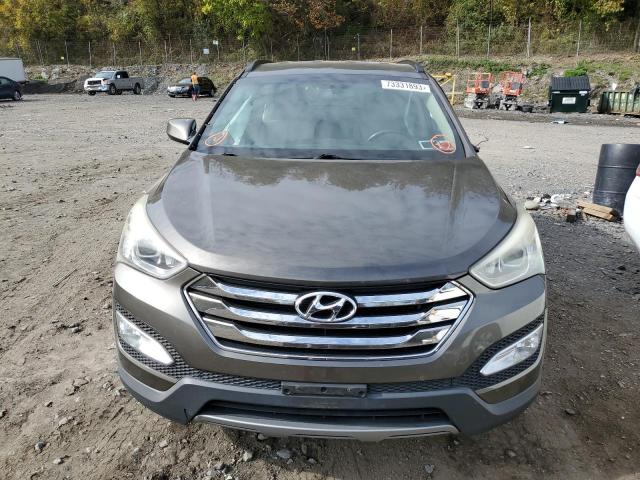 5XYZU3LBXDG033596 - 2013 HYUNDAI SANTA FE S GRAY photo 5