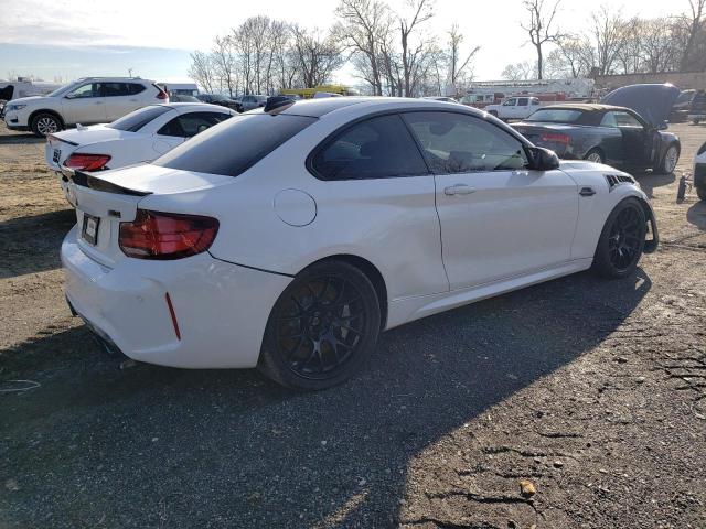WBS2U7C01L7E67646 - 2020 BMW M2 COMPETITION WHITE photo 3