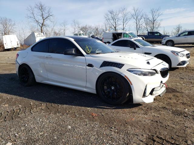 WBS2U7C01L7E67646 - 2020 BMW M2 COMPETITION WHITE photo 4