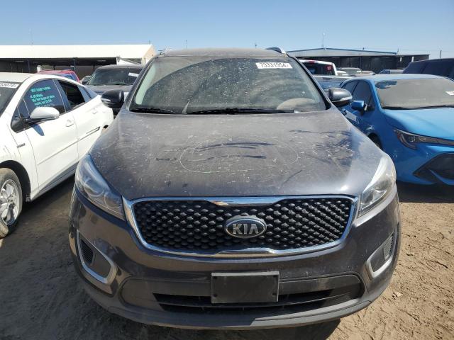 5XYPGDA51HG333227 - 2017 KIA SORENTO LX BLACK photo 5