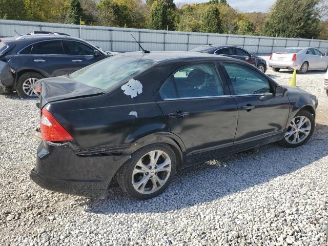 3FAHP0HAXCR170792 - 2012 FORD FUSION SE BLACK photo 3